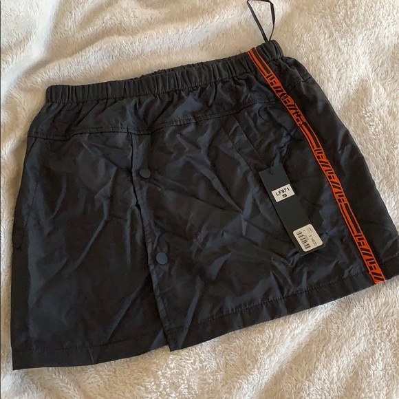 LF orange tape windbreaker skirt NEW w/TAG - Picture 3 of 5